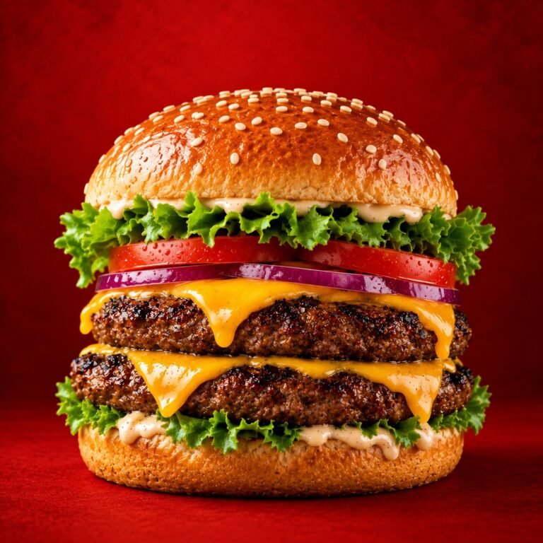 Double Patty Beef Burger