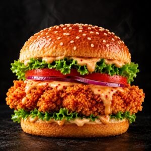 Nashville Hot Zinger Burger