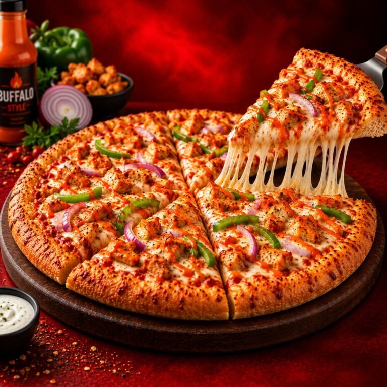 Buffalo Chicken Pizza