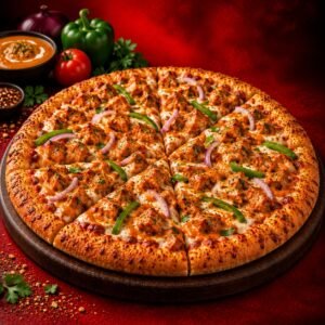 Butter Chicken Pizza