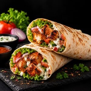 Chicken Tandoori Kabab Wrap