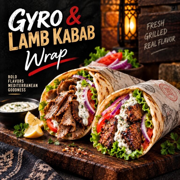 Gyro & Lamb Wrap