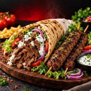 Beef Kabab Wrap