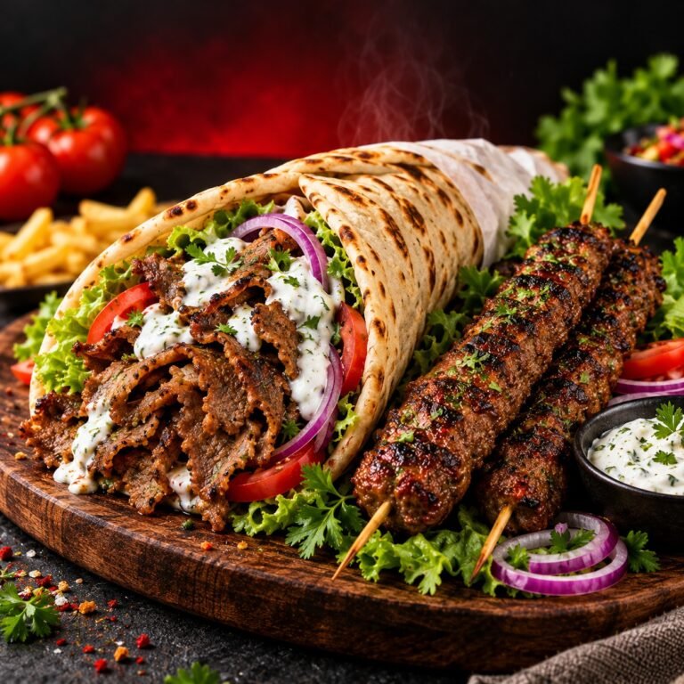 Beef Kabab Wrap
