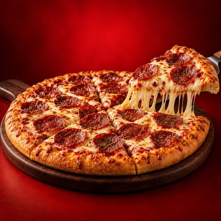 Beef Pepperoni Pizza